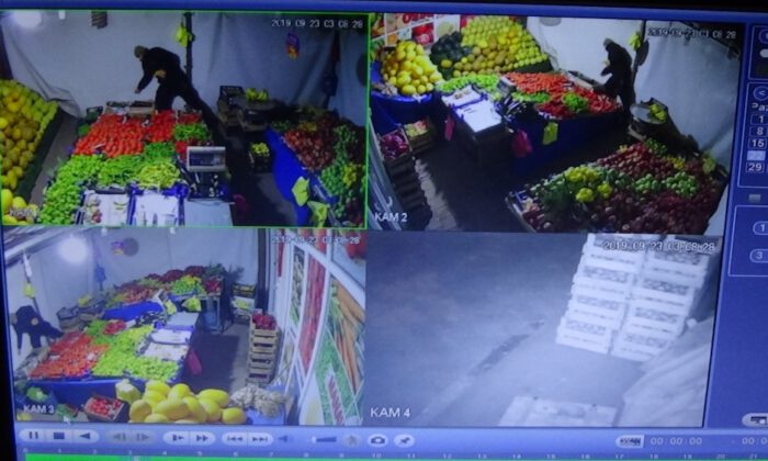 Birer Gün Arayla 3 Kez Aynı Manavı Soyan Hırsız Kameralara Yakalandı