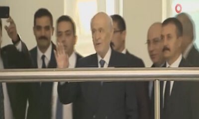 Bahçeli 21 gün sonra parti genel merkezine geldi