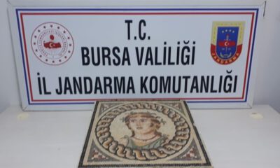 100 Bin Dolarlık Mozaik Tablo Ele Geçirildi