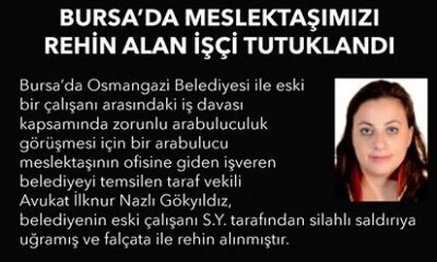Avukatı Falçata İle Rehin Alan Zanlı Tutuklandı