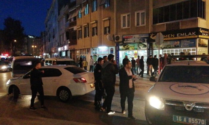 İnegöl’de Sıcak Anlar, O Anlar Saniye Saniye Kameraya Yansıdı