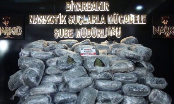Terörün finans kaynağına büyük darbe, kullanıma hazır 489 kilogram esrar ele geçirildi
