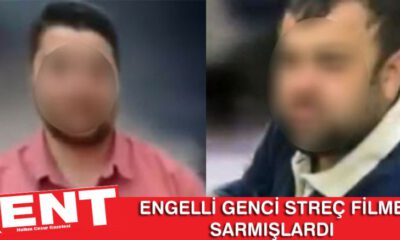 Engelli Genci Streç Filme Sarmışlardı