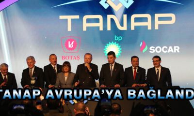 TANAP Avrupa’ya Bağlandı