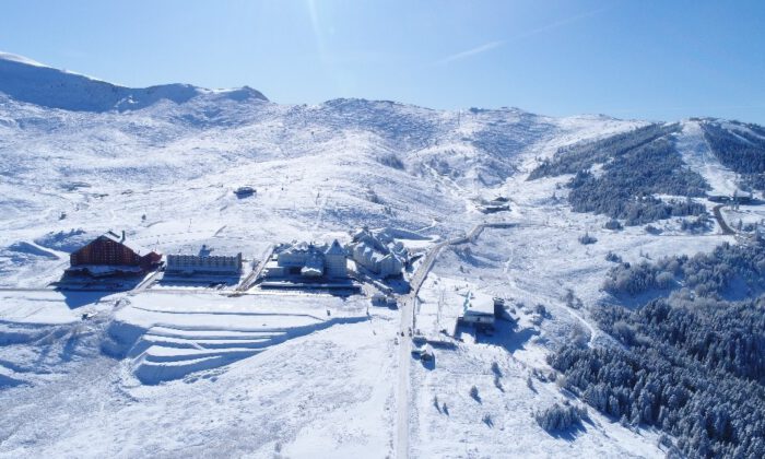Uludağda Kar Kalınlığı 30 Santimetreye Ulaştı
