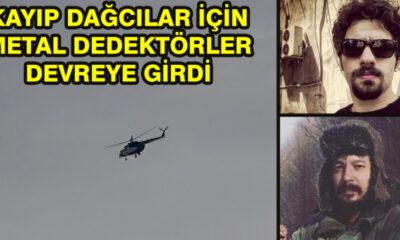 Kayıp Dağcılar İçin Metal Dedektörler Devreye Girdi