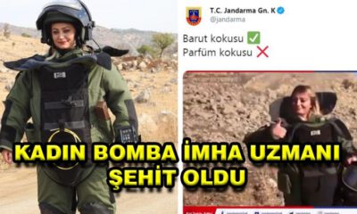 Kadın Bomba İmha Uzmanı Şehit Oldu