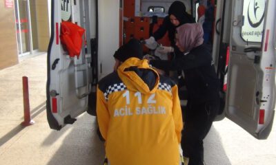 Talihsiz İşçi Metrelerce Yükseklikten Düştü