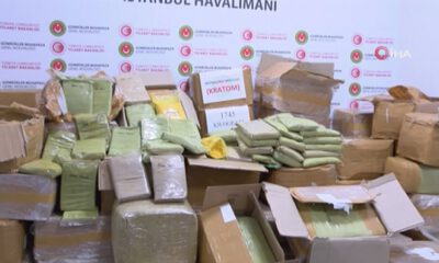 İstanbul Havalimanı’nda rekor uyuşturucu operasyonu