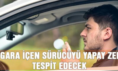 Sigara İçen Sürücüyü Yapay Zeka Tespit Edecek