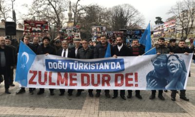 Bursada Doğu Türkistan Eylemi