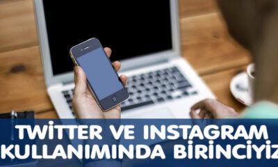 Twitter Ve Instagram Kullanımında Birinciyiz