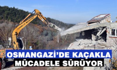Osmangazi’de Kaçakla Mücadele Sürüyor