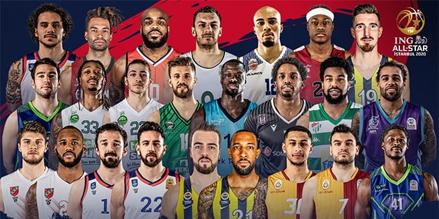 ING All Star 2020’de Yer Alacak Basketbolcular Açıklandı