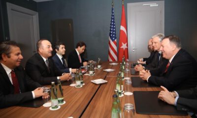 Bakan Çavuşoğlu, ABD Dışişleri Bakanı Pompeo ile görüştü