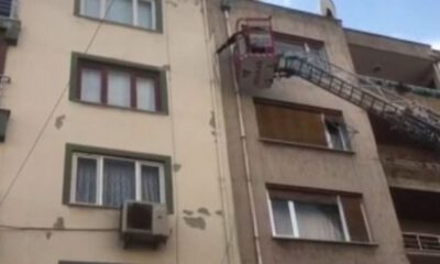 Manisa’daki deprem sonrası binalarda çatlaklar oluştu