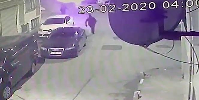 9 aracı böyle kundakladılar