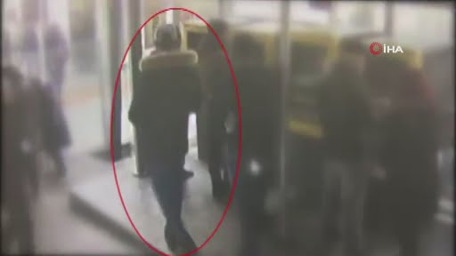 Yankesicilik yapan zanlı kameralara yakalandı