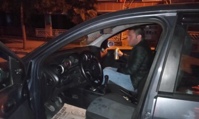 Sarhoş sürücü emniyet ekiplerine zor anlar yaşattı