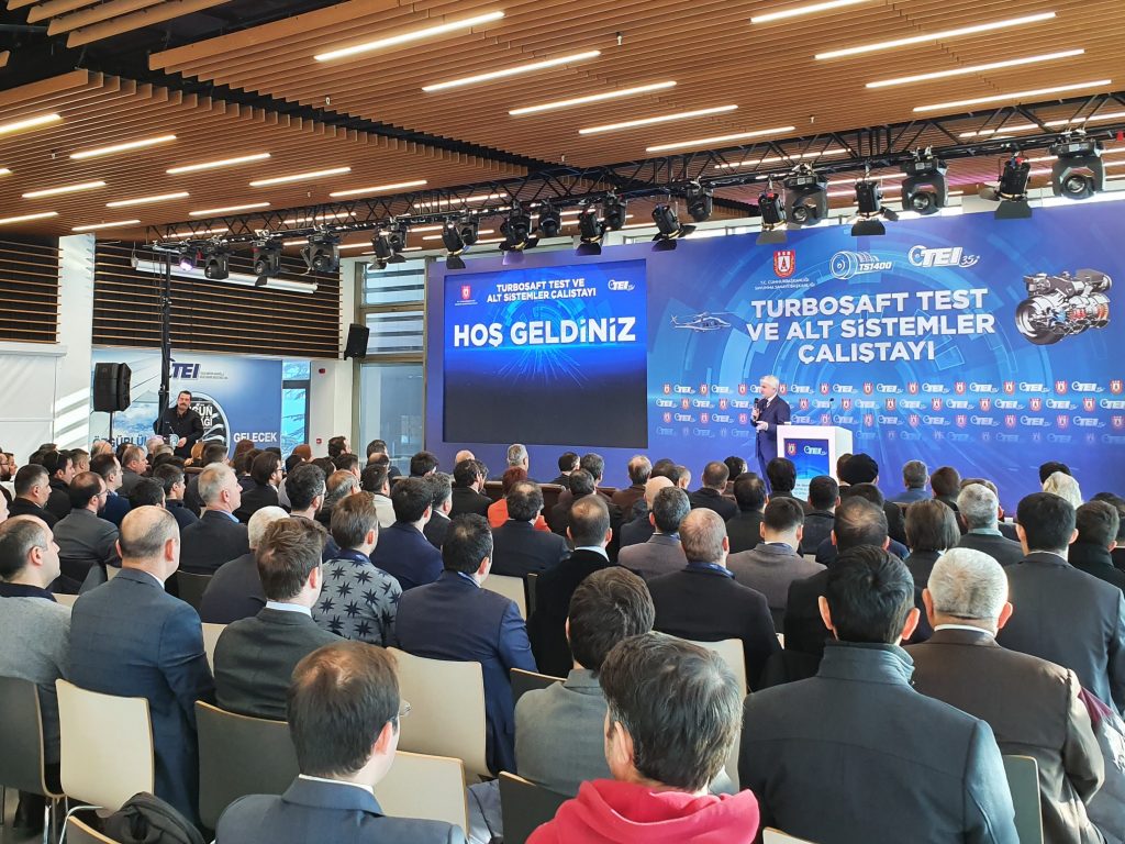 Yerli ve millî helikopter motoru TS1400 için çalıştay düzenlendi