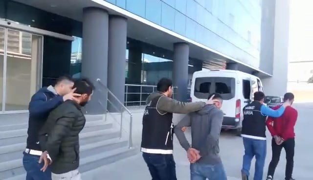 Bursa’da uyuşturucu operasyonu: 4 tutuklama