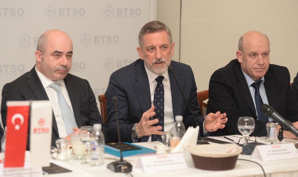 Uysal, BTSO Yüksek İstişare Kurulu Toplantısı’nın konuğu oldu