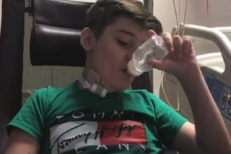 Bursalı Kayra 9 yıl sonra su içebildi!