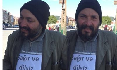 Sağır ve dilsiz dilencinin dili zabıtayı görünce açıldı