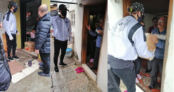 Yusuf Yazıcı’dan anlamlı yardım