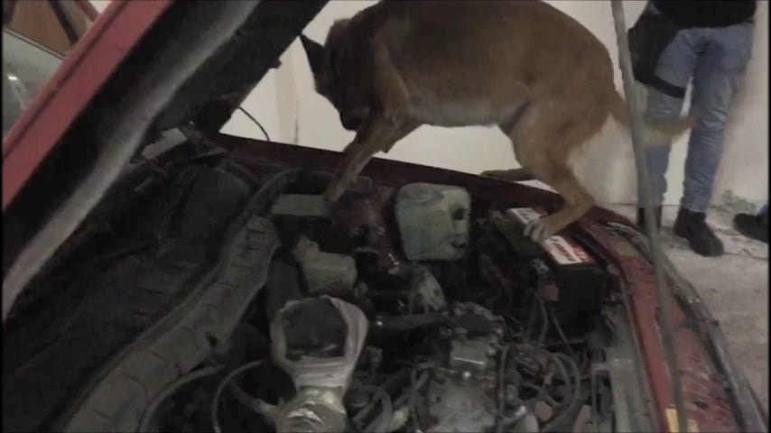 Bursa’da uyuşturucuyu öyle bir yere zulaladılar ki…