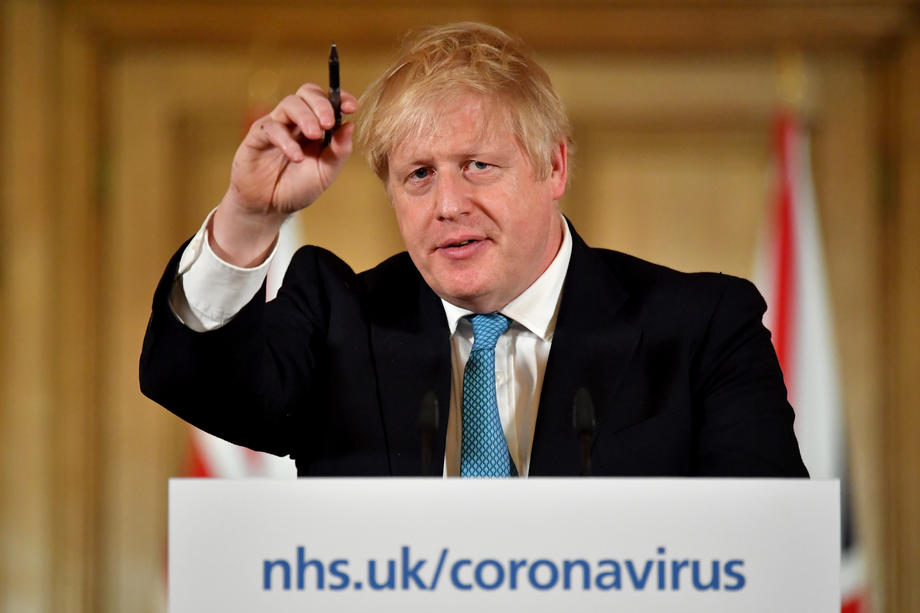 İngiltere Başbakanı Boris Johnson’ın korona virüs testi pozitif çıktı