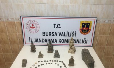 1500 yıllık tarihi eserleri satacaklardı! Bursa’da yakalandılar