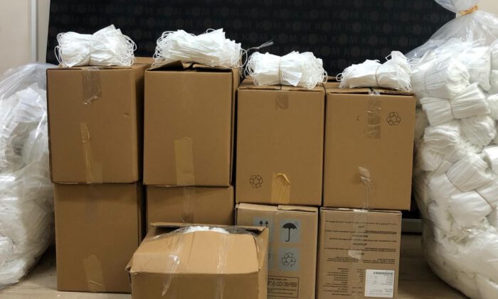 Bursa’da 13 bin maske ele geçirildi