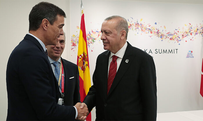 Cumhurbaşkanı Erdoğan’dan, İspanya Başbakanı’na mektup