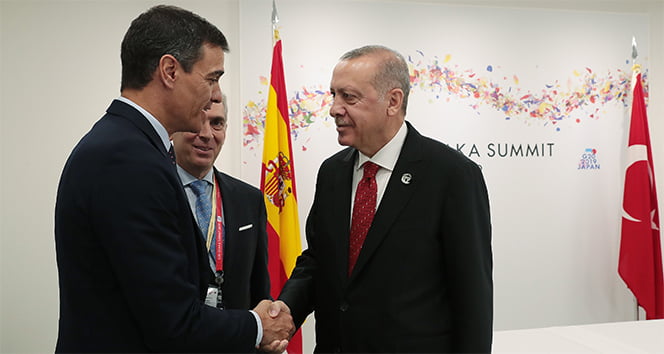 Cumhurbaşkanı Erdoğan’dan, İspanya Başbakanı’na mektup