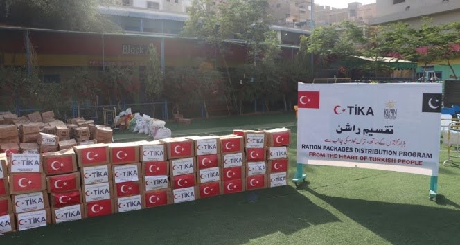 TİKA’dan Pakistan’da Covid-19 salgını mücadelesine destek