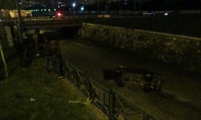 Bursa’da otomobil dereye uçtu: 3 yaralı