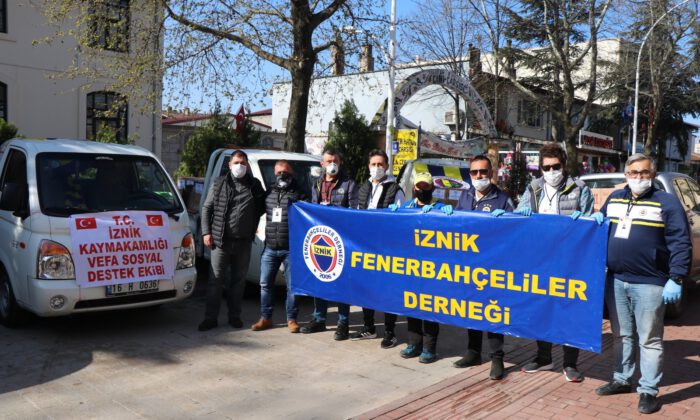 İznik Fenerbahçeliler Derneği yardım kampanyası başlattı