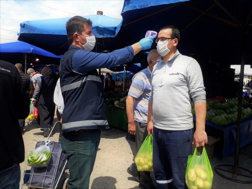 Pazar yerlerinde güvenli alışveriş