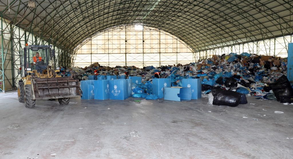 Mudanya’da 80 ton atık ekonomiye kazandırıldı