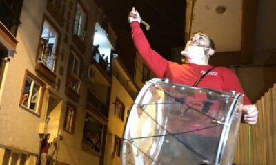 Bursa’daki bu davulcu çok farklı…
