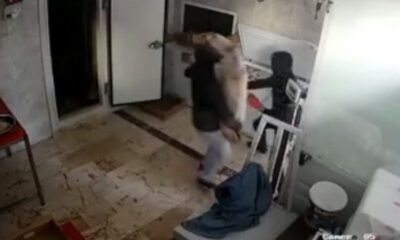 6 dakikada 1 ton 200 kilo et çaldılar