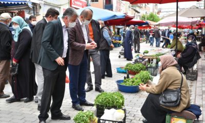 Karantinaya alınmıştılar… Pazar alışverişi Büyükşehir’den