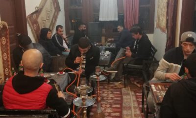 Bursa’da salgına rağmen nargile partisi…