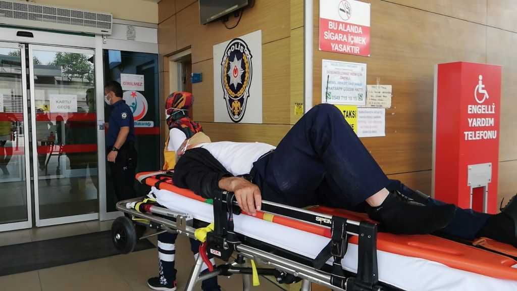 Bursa’da otomobil ile motosiklet çarpıştı: 1 yaralı