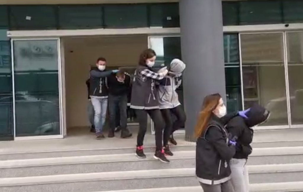 Villaya uyuşturucu baskını