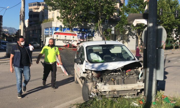 Bursa’da ilginç kaza
