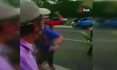 ABD’de eski sömürge valisinin heykeline yönelik protestoda silahlı saldırı
