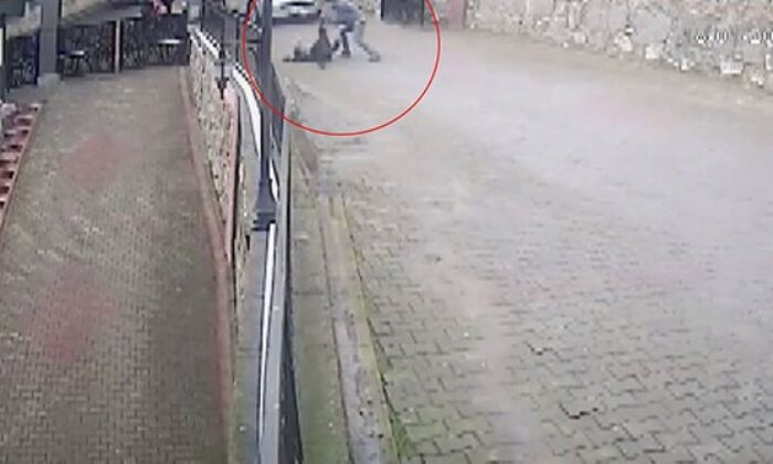 Kayınpeder cinayeti kamerada