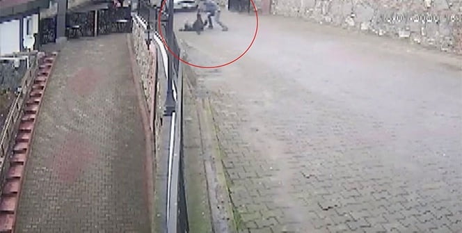 Kayınpeder cinayeti kamerada